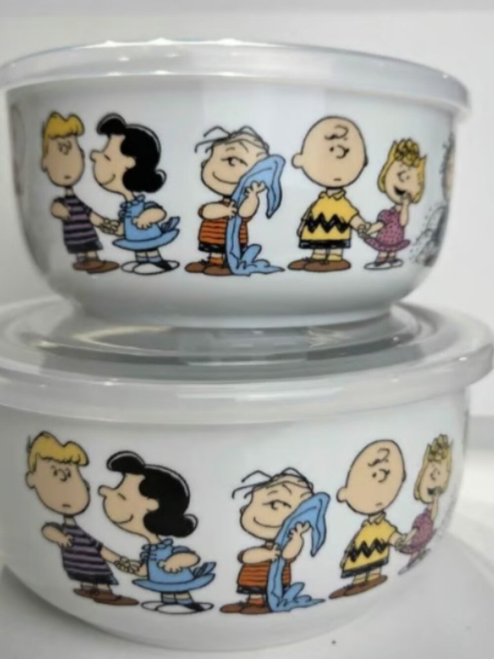 ceramic peanuts food storage bowls
